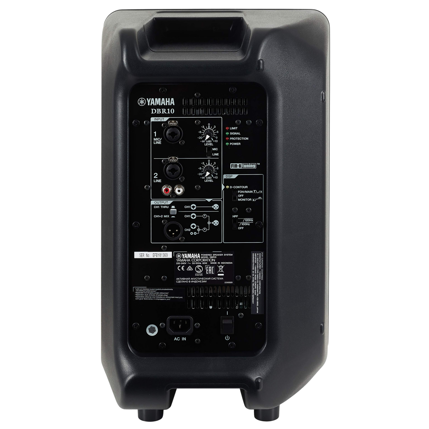 Yamaha DBR10 Altavoz autoamplificado de 2 vías, 10"