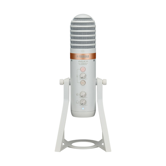 Yamaha - AG01W Micrófono USB para transmisión en vivo