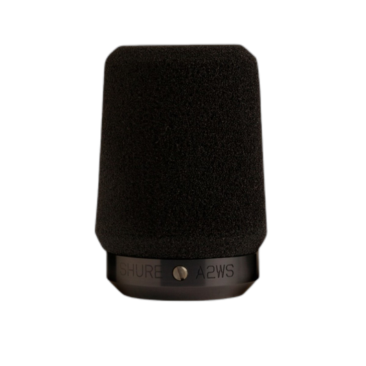 Shure - A2WS-BLK SM57 locking windscreen